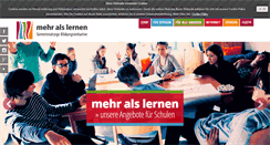 Desktop Screenshot of mehralslernen.org