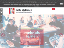 Tablet Screenshot of mehralslernen.org